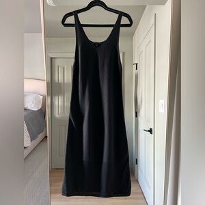 Banana Republic Black Knit Midi Dress